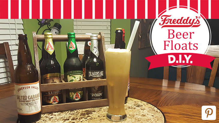 Freddy's Beer Floats D.I.Y. Pinterest post.